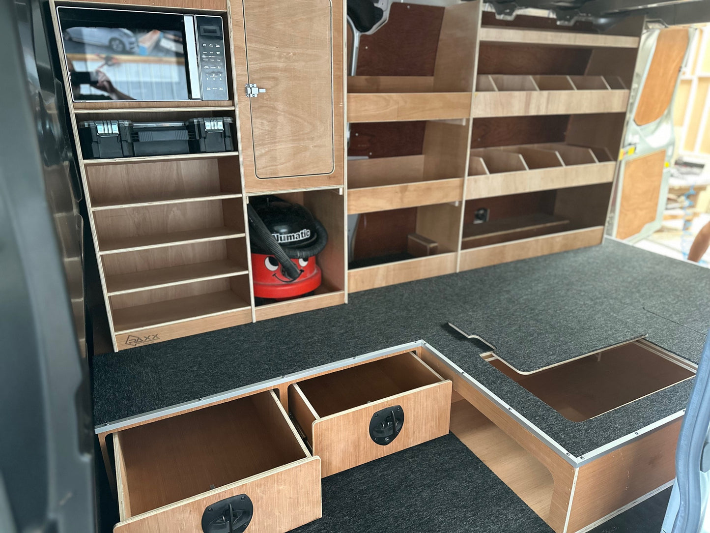 Raxx CustomPro Transit Custom Fit Out