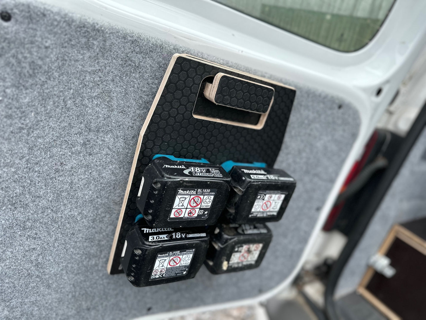 Wall mount 18v Battery Carriers