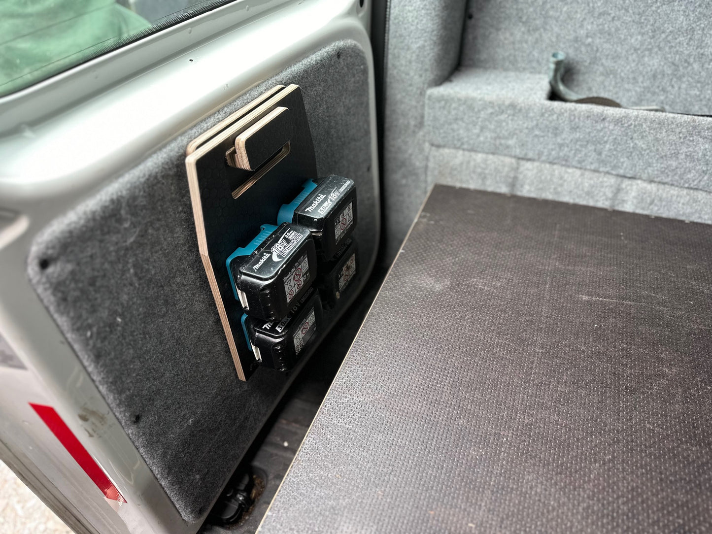 Wall mount 18v Battery Carriers