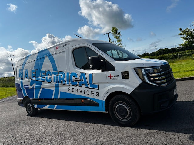 Solar Installation Van