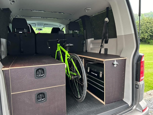 VW T6 Caravelle Bike Van